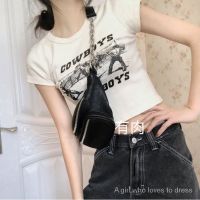 【Moon night 】พร้อมส่ง เสื้อยืดแขนสั้น รัดรูป แขนสั้น เสื้อผ้าผู้หญิง หน้าร้อน เสื้อผ้านักเรียนใหม่ เสื้อผ้าผู้หญิงค้าต่างประเทศ SK5562