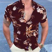 Hawaiian Shirts For Men 2023 Top With Beach Tunic 3D Printing Mens Idols Clothes Ranfren Robe Streetwear Harajuku New