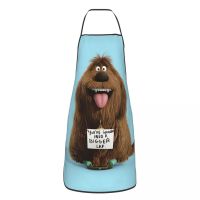 Custom Bib Happy Newfoundland Dog Apron for Men Women Unisex Adult Chef Cooking Kitchen Anime Cartoon Tablier Cuisine Gardening Aprons