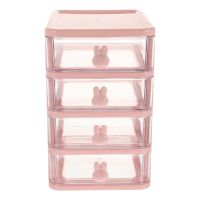 Storage Drawers Box Organizer Desk Drawer Desktop Table Plastic Sundries Transparent Multi Layer Stationery Type Tidy Cabinet