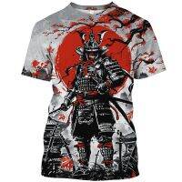 New Classic Retro Ink Furious Assassin Elemental Print Short Sleeve Fashion Personality Super Large Unisex Short Sleeve T-shirt