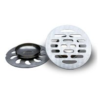 1 pcs of Stainless steel floor drain cover overflow Round Anti-clogging shower Drain for bathroom wash machine toilet sewer Traps Drains