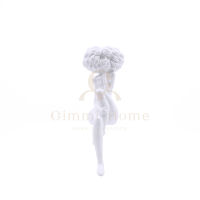 Gimmi Home หุ่นเรซิ่นผูญิง สไตล์โมเดิร์น ของแต่งบ้าน หุ่นตั้งโชว์ (สินค้าพร้อมส่ง!!) Resin Decoration - DE-595 - สีขาว