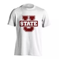 UP State U University of the Philippines UAAP NCAA  graphic cotton T-shirt for men