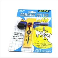 DAFA C101 Circular Knife Compass Cutter Spare Blades for Cutting Papers/Films/Leather Stainless Steel Cut Circle Knife