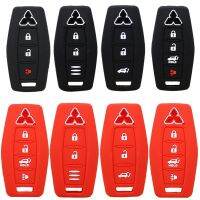 เคส Kunci Remote Mobil ซิลิโคน Xinyuexin สำหรับ Mitsubishi Outlander 2021 2022 2023 Smart 2/3/4 Buttons Protector