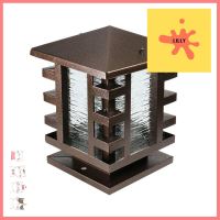 ไฟหัวเสา INOVA UT108 สีน้ำตาลPOST-MOUNTED LIGHT INOVA UT108 BROWN **ด่วน ของมีจำนวนจำกัด**