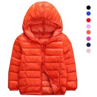 Hot Autumn Winter Hooded Children Down Jackets For Girls Candy Color Warm Kids Down Coats For Boys 3-14 Years Outerwear Clothes