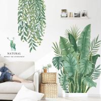 Sriwika sticker -DIY decorate สติกเกอร์ติดผนัง ตกแต่งบ้าน ตกแต่งผนัง Wall paper Sticker  สติ๊กเกอร์ติดผนัง  สติ๊กเกอร์ตกแต่งผนัง 60x90 ซม.-เฟินNature