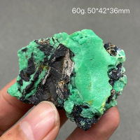 ธรรมชาติสีเขียว Variscite อัญมณีแร่รักษาคริสตัลแร่ตัวอย่าง