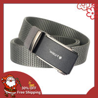 TUSHI 2022 Top Sell Leisure Men Belt 120cm*3.4cm Nylon Weave Sports Male Waistband Metal Automatic Buckle Gift Ceinture Jeans