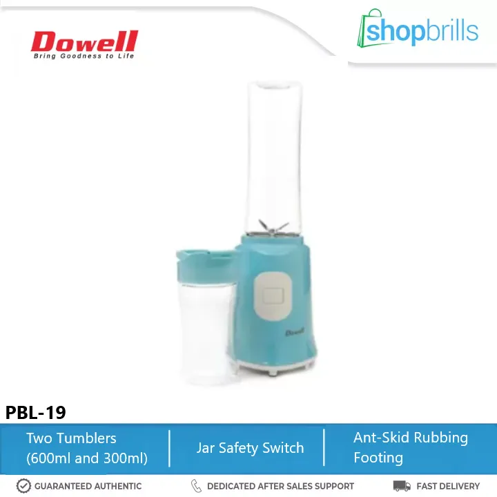 Dowell PBL19 0.6L Personal Blender Lazada PH