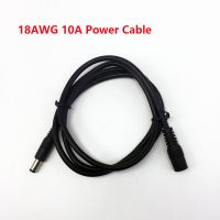 【Best-Selling】 chengyuanshop คุณภาพสูงต่อ10A 18AWG DC 5.5 2.1ตัวเชื่อมต่อสายเคเบิลปลั๊กต่อตัวผู้และตัวเมีย