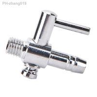 Gas Regulating Valve Thread Stainless Steel Aquarium Air Flow Distributor Lever Control Valve Oxygen Tube Dispenser