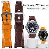 นาฬิกานาฬิกา Casio GST-S100G / S110 / S130L / W100G / W110 / 210B / 400G/410/สายรัดข้อมือ26X14Mm ของผู้ชาย