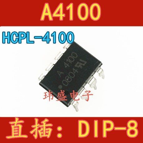 10ชิ้น A4100 HCPL-4100 DIP8