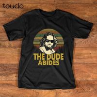 New The Dude Abides Vintage T-Shirt | The Big Lebowski 90S Film Quotes Shirt Unisex S-5Xl Xs-5Xl Custom Gift Creative Funny Tee