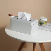 Nordic portable desktop tissue box living room coffee table creative desktop paper storage box tissue box paper towel holder