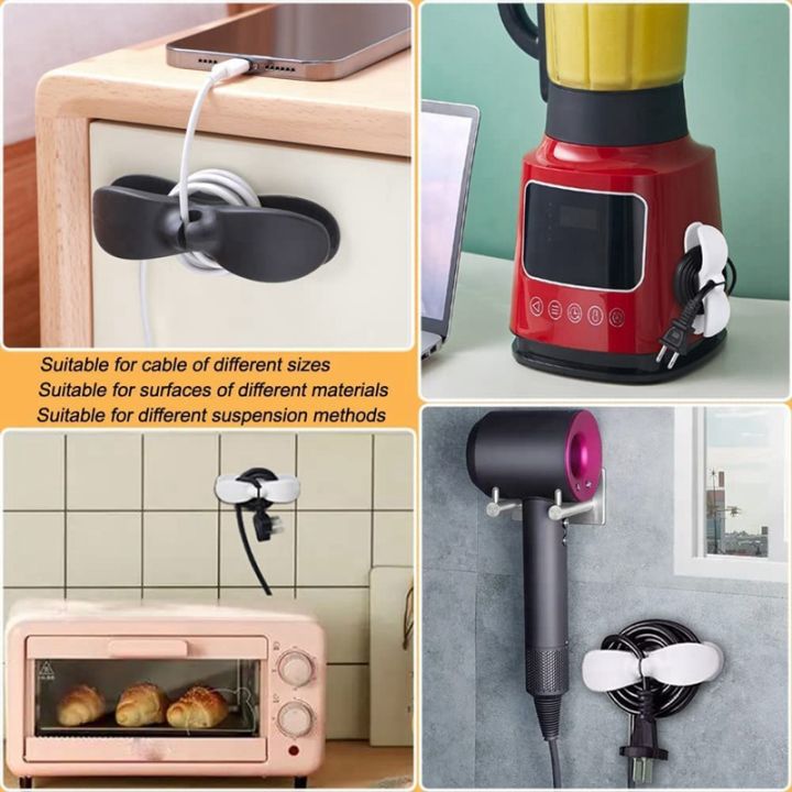 9-piece-cord-organizer-for-kitchen-appliances-cord-wrapper-silica-gel-for-appliances-appliance-cord-organizer-stick-on