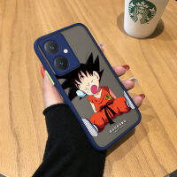 Diorcase สำหรับ Vivo Y27อนิเมะดราก้อนบอล Sson Goku เคสมีน้ำค้างแข็งโปร่งใสขอบเคสนิ่มใส่โทรศัพท์เคสแข็งกล้องคลุมทั้งหมดกันกระแทกสำหรับเด็กผู้ชาย