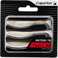 CAPERLAN เหยื่ออ่อนแบบเหมือนจริงรุ่น NATORI 75 X3 สำหรับตกปลาด้วยเหยื่อปลอม -