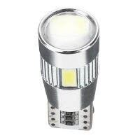 Idealhere 2 ชิ้นT10 5630 6SMD LED C An BUSข้อผิดพลาดฟรีรถด้านลิ่มหลอดไฟที่มีเลนส์