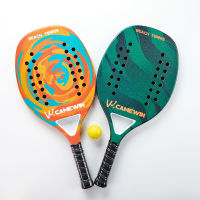 New Adult Professional Full Carbon Beach Tennis Paddle Soft EVA Face Tennis Raqueta With Bag Raquete De All-volley tennis -40