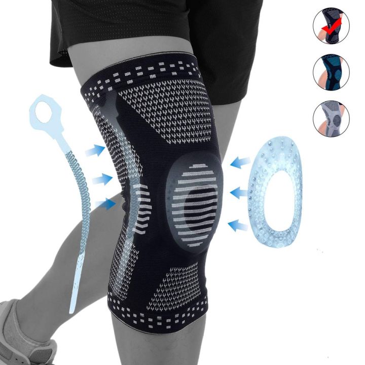 knee-brace-compression-sleeveelastic-knee-wraps-with-silicone-gel-amp-spring-supportmedical-grade-silicone-knee-protector