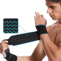 1 Pair Wrist Band Support Adjustable Wrist Bandage Brace with Thumb Support  Wrist Compression Straps Workouts Weightlifting Exercise Bands