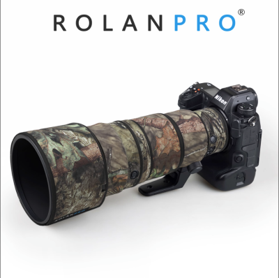 ROLANPRO อุปกรณ์ป้องกันเลนส์กันน้ำสำหรับกล้อง Nikon Z 400มม. F4.5 VR S ที่บังฝนใส่เลนส์