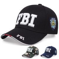 【Hot Sale】embellishembellishใหม่ผู้ชายยุทธวิธีหมวกเบสบอล FBI เย็บปักถักร้อยจดหมาย Snapback พ่อหมวกกระดูกชายฤดูร้อนกีฬากองทัพ Sun Trucker หมวกสีดำ Gorras