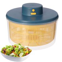 Greens Washer Dryer Electric Salad Spinner Food Strainers Salad Making Tool Drain Filter Basket Green leaf vegie Dryer Strainer