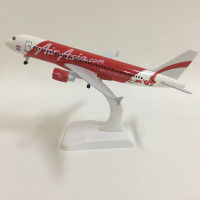 Air Asia Airbus A-320 20cm Die-Cast Aircraft Model on Stand