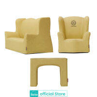 เก้าอี้เด็ก โซฟาเด็ก เก้าอี้หัดนั่ง เก้าอี้เด็กมินิมอล Lieto Baby Sofa รุ่น Prin  สีโอลีฟกรีน โซฟาสำหรับลูกน้อย