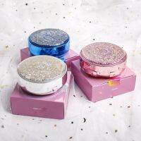 Fashion Contact Lens Case Portable Travel Glitter Luxury Bling Stars Liquid Quicksand Contact Lens Cases Eye Care Set