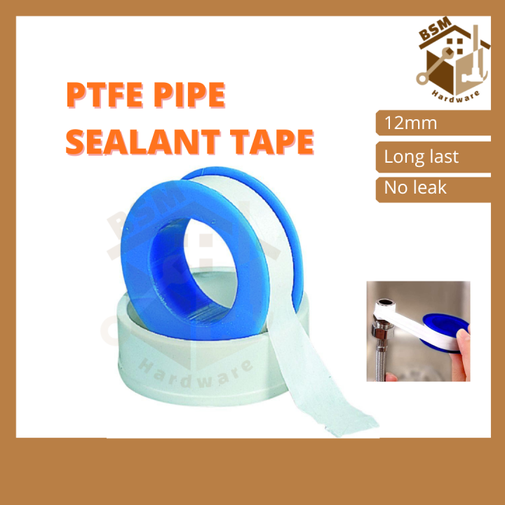BSM Thread seal tape PTFE tape Water Plumber Teflon Sink tape White
