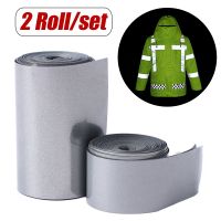 hot【DT】 2cm 5cm Transfer Reflective Tape 5M Strip Sticker for Clothing Shoes Iron on Safety Supplies