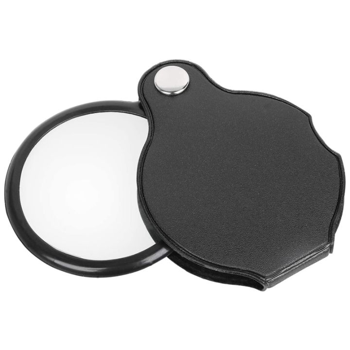Folding Fold Away Pocket Magnifying Glass Magnifier Lens 3X ...