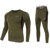 ESDY New Camouflage Thermal Underwear Set Long Johns Men Functional Training Camo Sports Sexy Fitness Long Johns Run Tracksuit