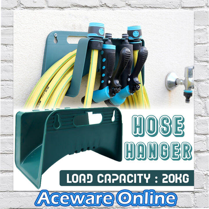 WALL MOUNTED GARDEN HOSE HANGER/10M 15M 20M PVC Hose Set Lazada