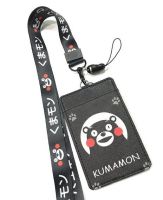 KUMAMON BIG1 สายคล้องคอ สายคล้องบัตร ที่ใส่บัตร ซองใส่บัตร พร้อมสายคล้องคอ ลาย KUMAMON งานดี สวยงาม สำหรับ บัตร 6x8 cm (body 7x11cm) งานสวย งานดี  BY  PMY   SHOP