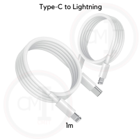 สายชาร์จแบต Type-C to Lightning ยาว 1 เมตร