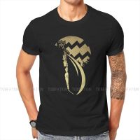 Aquarius Fashion Tshirts Saint Seiya Knights Of The Zodiac Anime Male Harajuku Pure Cotton Tops T Shirt O Neck Big Size