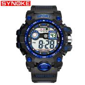 Đồng hồ thể thao nam - đồng hồ điện tử giá rẻ dây cao su Synoke 9006