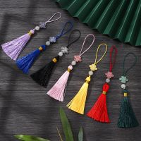 【cw】 2021 Chinese New Year Decoration 14 cm knot Tassel case Pendant style Element Crafts Supplies ！