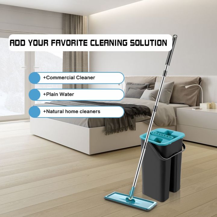 squeeze-mop-bucket-wringer-set-flat-floor-mop-cleaning-wet-dry-upgraded-self-balanced-easy-press-6-washable-microfiber-mops-rags