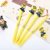 Deelix Little yellow Man gel ink pen cute cartoon pen resin stationery slip-pen gel ink