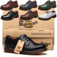 DR.MARTENS ดร. รองเท้าบูทมาร์ตินมาร์ติน หนังวัวแท้ ข้อสั้น กันลื่น สไตล์นักธุรกิจ สําหรับผู้ชาย และผู้หญิง