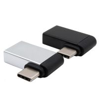 [HOT N] มุม90องศา USB 3.1ประเภท C USB ตัวผู้ USB 3.0หญิงอะแดปเตอร์ OTG Converter ความเร็วสูงสำหรับซิงค์ข้อมูลและชาร์จ