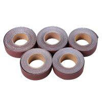 ○№ 5 Size 6M 150-600 Grit Woodworking Sandpaper Abrasive Emery Cloth Roll Dry Polishing Sanding Tools for Metal Wood